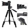 Tripods ZOMEI Q111 Aluminium Professional Portable Travel Aluminum Camera Tripod Pan Head for SLR DSLR Digital Camera 230809