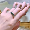 Cluster Rings Springlady Vintage Solid 925 Sterling Silver Round Cut Emerald Gemstone Ring for Women Wedding Band Fine Jewelry Gift