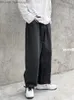 Мужские брюки джинсы мужская модная бренда. Случайные брюки корейская прямая нога мужская уличная одежда дешевая китайская одежда Z230814