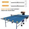 Bord Tennis Rumbers Robot Ping Pong Ball Machine 40mm Regulation Balls Automatisk träning för 230811