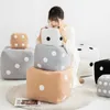 Stuffed Plush Animals 20-40CM Creative Dice Series Plush Toys Funny Craps Throw Stuffed Soft Sofa Back Cushion Home Decor Gift