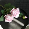 Dekoracyjne kwiaty Flanela Perła Rose sztuczny kwiat Dekoracja Dekoracja Dekoracja ślubna do dekoracji imprezowych