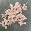 Fleurs décoratives 100 cm de soie bougainvillea artificiel fausse fleurs de cerise fleur de prune arrangement décoration décoration de Noël de Noël