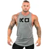 Men's Tank Tops Men's Cotton Sleeveless shirt animal Bodybuilding Workout Tank Tops Muscle Fitness Shirts Male Gym Skull Beast Stringer Vest 230811