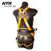 Proteção de rocha Construção profissional Arnês de corpo inteiro Cinto de segurança para escalada ao ar livre Equipamento de proteção anti-queda de alta altitude HKD230810