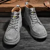 Boots Spring Autumn Casual Men's High Ankle Fashion Suede Shoes Man Motorcycle Male Outdoor