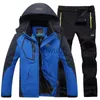 Men's Jackets Ski Suit For Men Windproof Waterproof Warmth Ski Jacket Pants Snow Clothes Winter Skiing Snowboarding Jackets Men Ski Sets J230811