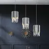 Hängslampor små runda guld k9 kristall modern ledning ljuskrona för vardagsrum kök matrum sovrummet lyx inomhusbelysning