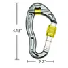 Rock Protection Neries Carabiner Buckle Outdoor Sport Klettern Bergsteigen Carabiner HKD230810