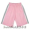 S-M-L-XL Tide Marke Pa Angel Color Side Weber Athleisure Designer Shorts, Regenbogenverkleidung, laufende heiße Hosen