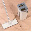 MOPS Flat Squeeze Mop Floor With Bucket Water Floors Cleaner Home Kitchen Wood Lazy Fellow For Wash 230810