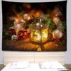 Tapisseries Christmas Tapestry Murdings Hippies Dormitory Room Decoration Grands Murs en tissu rideaux Feuilles de lit Personnalisables R230812