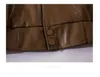 Мужские куртки Vintage Moto Мужская куртка из искусственной кожи Байкерская американская бейсбольная форма Женская весенняя ветровка Пальто Осенняя верхняя одежда Хип-хоп Черный 230810