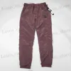 Brand mens topstoney pants 19FW classic embroidered small standard metal nylon overalls pant Size M-2xl T230811