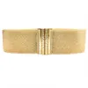 Belts Versatile Skirt Belt Elastic Wide Waist Seal Gold Belt Women Decorative Belt Down Jacket Sweater With Skirt Belt SCB0319