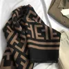 2024 New cashmere scarf New Women's Mid length Korean version imitation with thick brushed fleece for warmth in autumn and winter ET versatile shawl