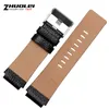 Bekijkbanden 30 mm 28 mm Black High Quality Band Mens -riem voor DZ1089 DZ1123 DZ1132 Vervangende convexe mond 3022mm Zwart 230811