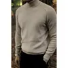 Women's Sweaters Men's Turtleneck Pullover Wool Thick Elegant Casual Winter Sweater Vintage Clothes For Male UK Fashion