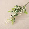 Dekorativa blommor 3st Artificial Christmas Berry Ins Style Lång stam som används för blommor Arrangemang Hemdekoration Bröllopssemester DIY