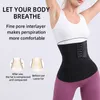 Taim de la taille du ventre boucle boucle arrachée Traineur Bandage enveloppe Shapewear Tamim Control Corpset Corps Shaper Trimmer Slimming Sherglass Belt Strap 230811