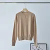 Women's Knits Women Cashmere Twisted Knit Cardigan Thin Casual Long Sleeve Round Neck Female Single Breasted Sweater 2023 Autumn