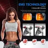 Core Abdominal Trainers EMS Stimulator Muscle Toner Stimulating Slimming Belt Abdominal Training Device Rechargeable Massager Home Fitness Equipment 230811