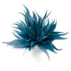Brooches Feather-Flower Brooch For Banquet Celebration Favor Flower Corsage &