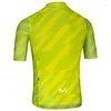 Kurtki wyścigowe Massion Jersey Men Men Air Mesh Rleeve Oddychanie krótka koszula mtb rower sport