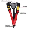 Rock Protection Shoulder Belt Climbing Strap Mountaineering Safety Downhill Aerial Work Protector Equipment Outdoor Expansion Rappelling Harness HKD230810