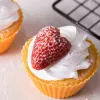 Moulds New Silicone Mold Cupcake Cake Muffin Baking Bakeware Non Stick Heat Resistant Reusable Heart CupCakes Molds DIY Pudding Colorful i0811