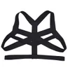 Brinquedos adultos Sexy Halter Halter Chest Harness Men lingerie ombro tira elástica Hollow Out Zentai Neck Straps Clubwear 230811