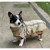 Dog Apparel Pet Accessories YorkDog Clothes Rain Coat Dog Waterproof Dog Coat Jacket with Safety Reflective Strip Poncho Waterproof Raincoat 230810