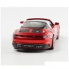 Diecast Model Cars 1 32 Porsche 911 917 Alloy Car Miniature Targa Cabriolet Supercar For Children Gift Metal Vehicle Kid Toys Boys D DHYBT