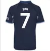 22 23 Tottenham Hotspur SON BERGWIJN Camisetas de futebol 2022 2023 LUCAS HOjbjerg ROMERO Camisa REGUILON BRYAN KULUSEVSKI BENTANCUR KANE Homens Kit infantil uniforme