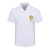 2023mens polos designer t shirt high street broderade burrerys mens polo hals kort ärm pläden högkvalitativ bomull t-shirt klassisk bekväm comanture tröja11