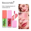 6,5 ml de cor de cor de cor de líquido Bush temperatura Face Face Blusher Glos