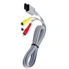 1,8 m 6 stóp 3 Kabel RCA dla Nintendo Wii Controller Contriler Audio Video Av Composite przewód