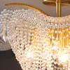 Pendellampor ljuskrona ljus modern hem vardagsrum dekoration vintage tak matt
