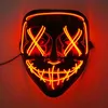 Halloween Colorful Light Up Mask Mask Luminous Lumin LED Purge Mask Full Face Cosplay Bar Party Glowing Mask Rave Festival Supplies HKD230810