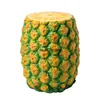 Other Home Decor Creative Cone Ice Cream Stool Changing Shoe Donut Pineapple vanity American Retro Decoration Ornament Gifts 230810