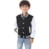 Jackor Kids Baseball Varsity Jackets Childrens Boys Girls Cardigan Casual Sweatshirts Sportwear Coat Outfit Spring Autumn 230811