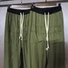 سروال الرجال 2023 Kapital Luxury Men Classic Arnodefrance Army Green Cotton Cotton Parkour Sweatpants غير الرسمي #A04