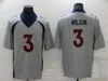 Mens Football 2 Pat Surtain II Jersey 3 Russell Wilson 30 Terrell Davis 7 John Elway Army Green Salute To Service Navy Blue White Orange Grey Turn Back The Clock Sewing