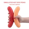 Anal Toys Sex Products Dog Anal Plug Dildos Soft Anal Dilator Sex Toys Stimulate Anus och Vagina Anal Masturbation Butt Plug Penis 230810