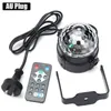 UV violet sound control crystal magic ball light remote control mini stage light bar background dyeing light