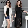 Vestes pour femmes Cardigan Cardigan Mid-longueur Summer Mesh SHAWL