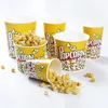 Dinnerware Sets 10 Pcs Popcorn Bucket Holder Bowl Kids Cup Snack Box Movie-night Reusable Pp Child