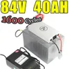 84V 40AH LIFEPO4 Batteri för elektriskt cykelbatteripaket Scooter Ebike 3000W