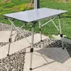 Camp Furniture Folding Tables Portable Outdoor Camping Table Barbecue Picnic Computer Bed Aluminum Alloy