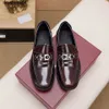 British Low Feragamo Leather Cowhide Leather Formal One Fit Business Mens Leather Top Shoes Shoes Dress Fashion Trend Shoes Foot Mens äkta för äktenskap 3TQ Evo5